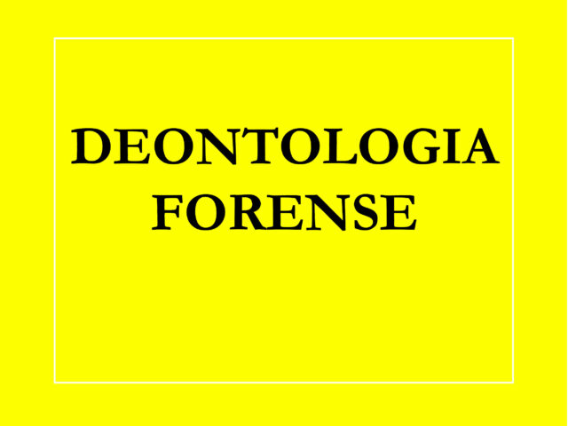 Deontologia Forense