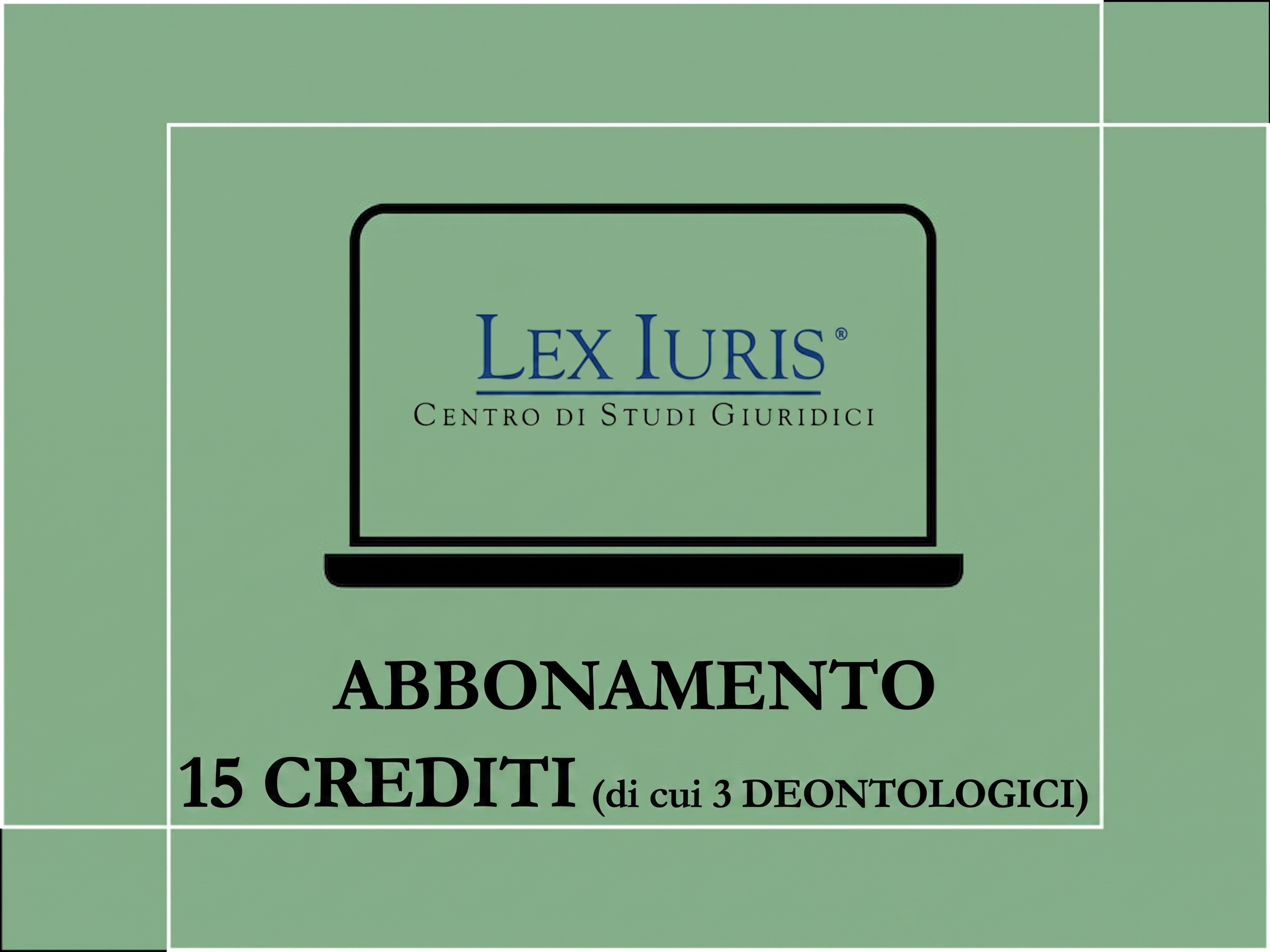 Abbonamento a 15 Crediti (3 Deontologici)